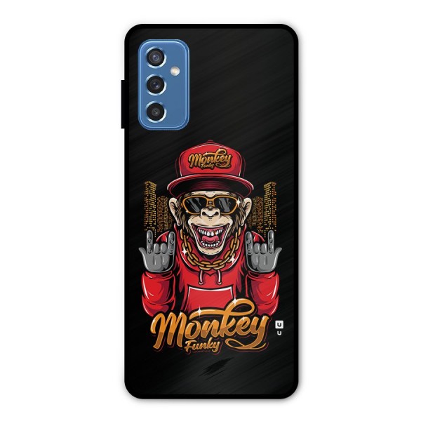 Hunky Funky Monkey Metal Back Case for Galaxy M52 5G