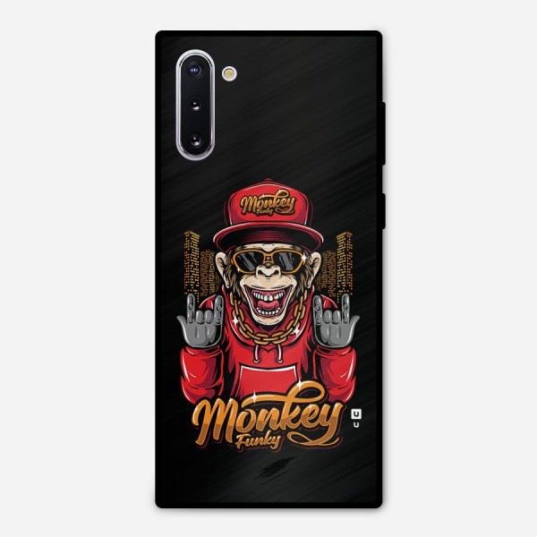 Hunky Funky Monkey Metal Back Case for Galaxy Note 10