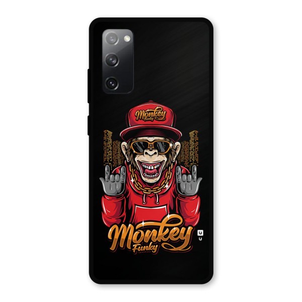 Hunky Funky Monkey Metal Back Case for Galaxy S20 FE