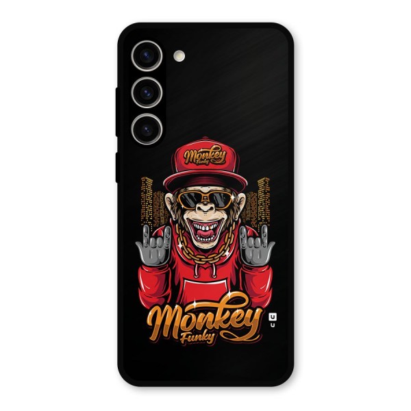 Hunky Funky Monkey Metal Back Case for Galaxy S23 Plus