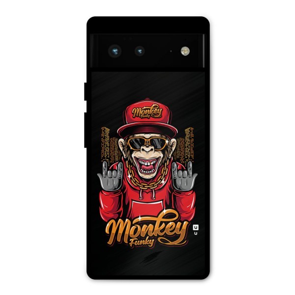 Hunky Funky Monkey Metal Back Case for Google Pixel 6