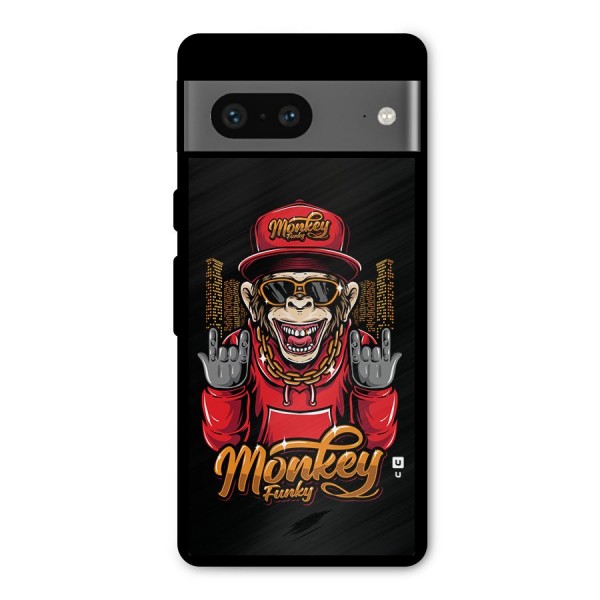 Hunky Funky Monkey Metal Back Case for Google Pixel 7