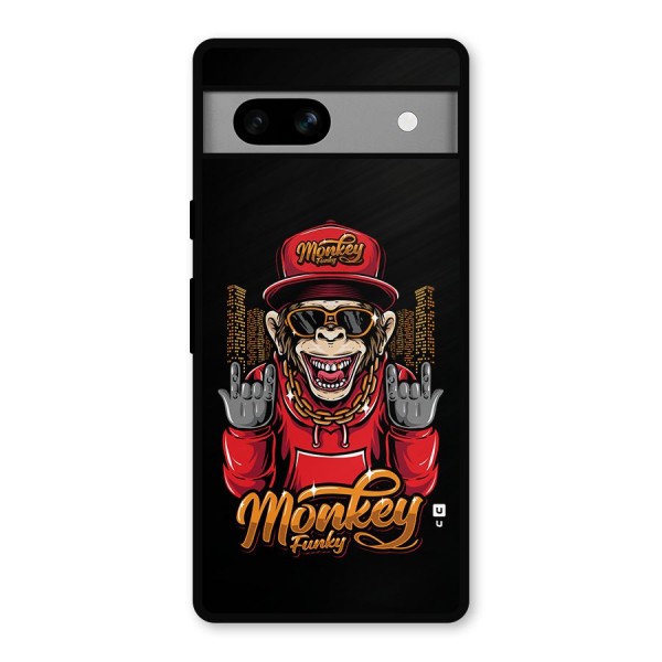 Hunky Funky Monkey Metal Back Case for Google Pixel 7a