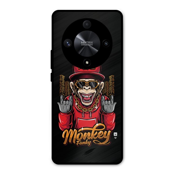 Hunky Funky Monkey Metal Back Case for Honor X9b