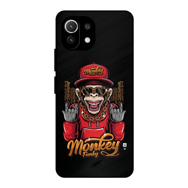 Hunky Funky Monkey Metal Back Case for Mi 11 Lite