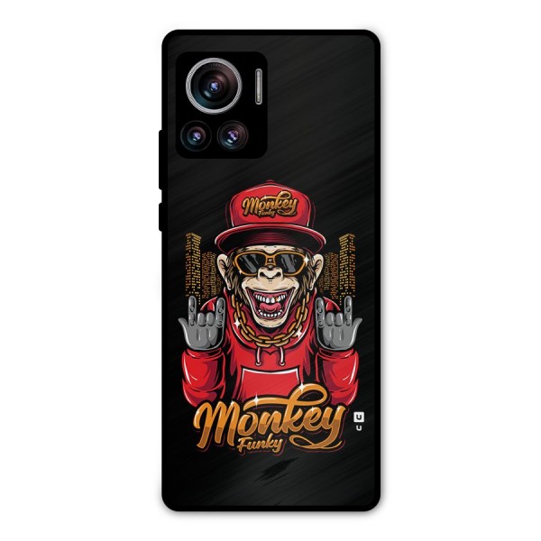 Hunky Funky Monkey Metal Back Case for Motorola Edge 30 Ultra