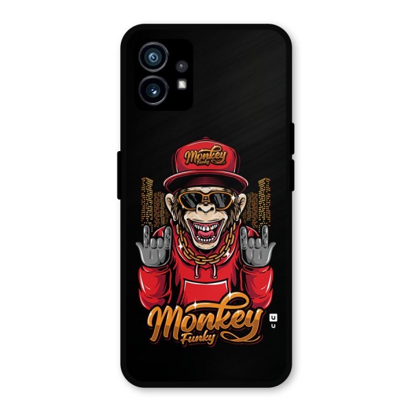 Hunky Funky Monkey Metal Back Case for Nothing Phone 1