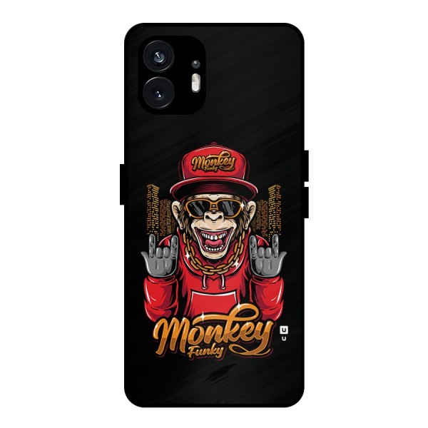 Hunky Funky Monkey Metal Back Case for Nothing Phone 2