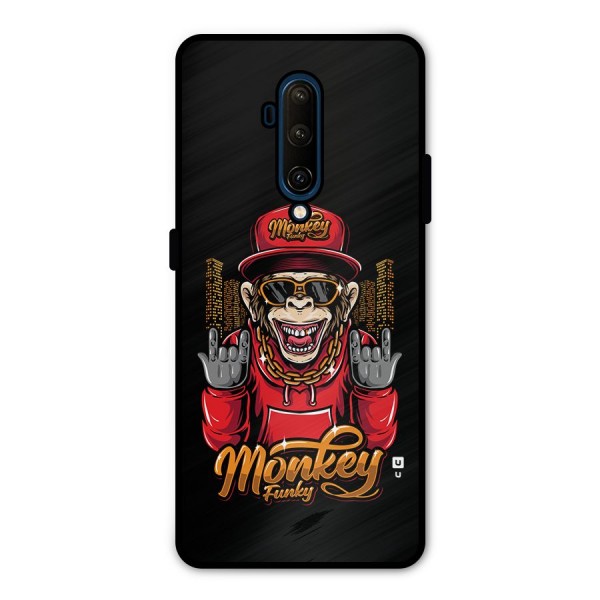 Hunky Funky Monkey Metal Back Case for OnePlus 7T Pro