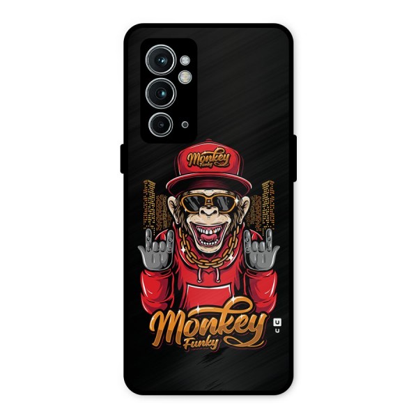 Hunky Funky Monkey Metal Back Case for OnePlus 9RT 5G