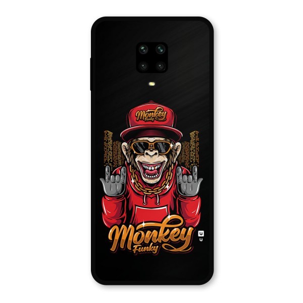 Hunky Funky Monkey Metal Back Case for Poco M2