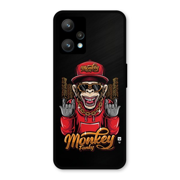Hunky Funky Monkey Metal Back Case for Realme 9