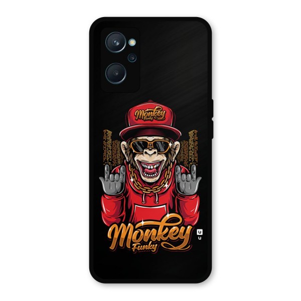 Hunky Funky Monkey Metal Back Case for Realme 9i