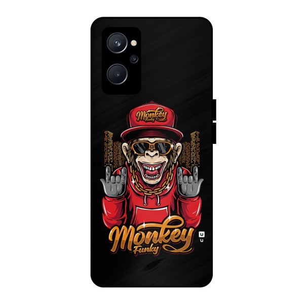 Hunky Funky Monkey Metal Back Case for Realme 9i 5G