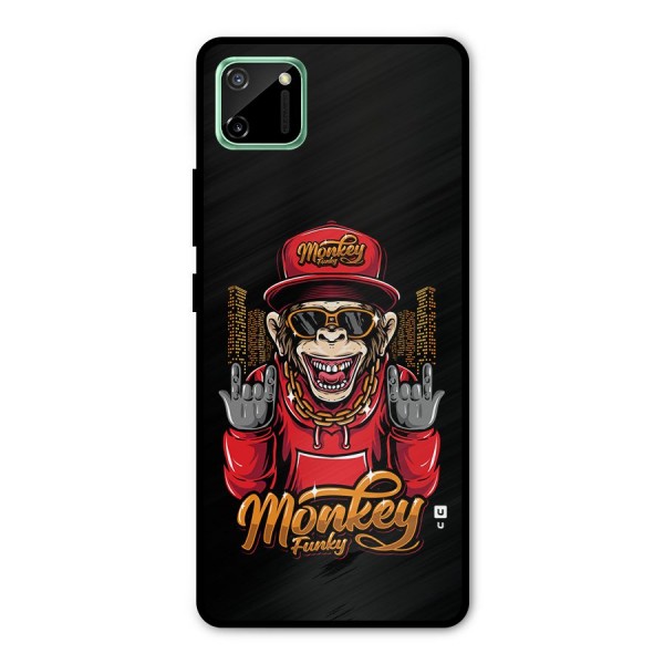 Hunky Funky Monkey Metal Back Case for Realme C11