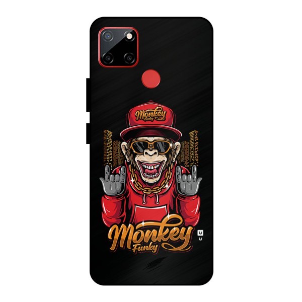 Hunky Funky Monkey Metal Back Case for Realme C12