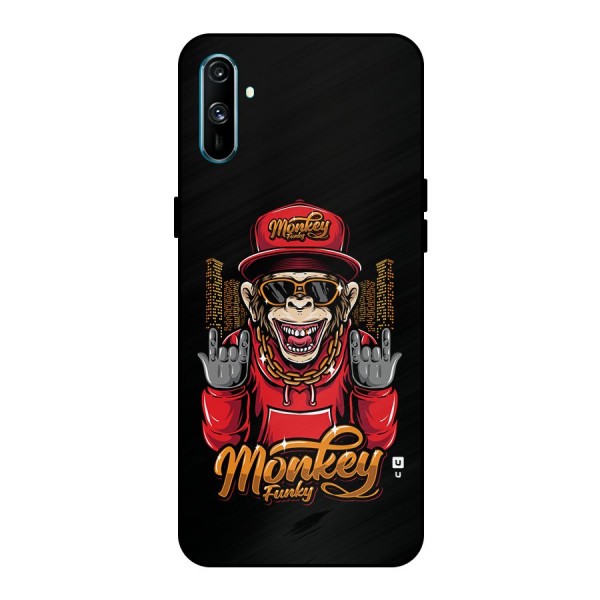 Hunky Funky Monkey Metal Back Case for Realme C3