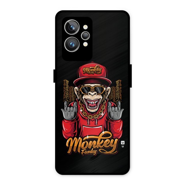 Hunky Funky Monkey Metal Back Case for Realme GT2 Pro