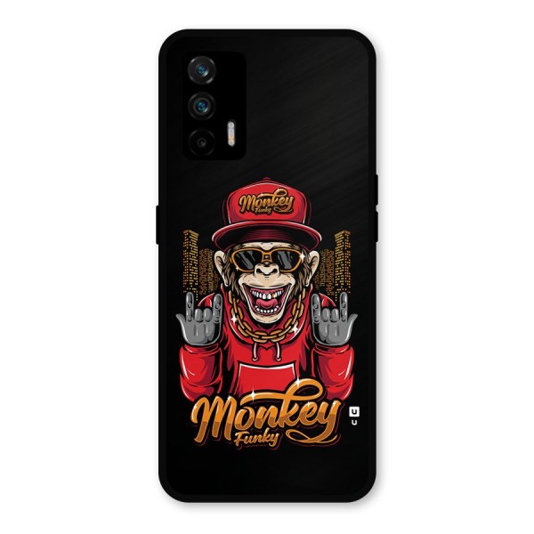 Hunky Funky Monkey Metal Back Case for Realme GT 5G