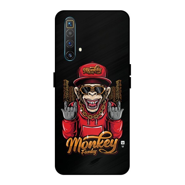 Hunky Funky Monkey Metal Back Case for Realme X3 SuperZoom