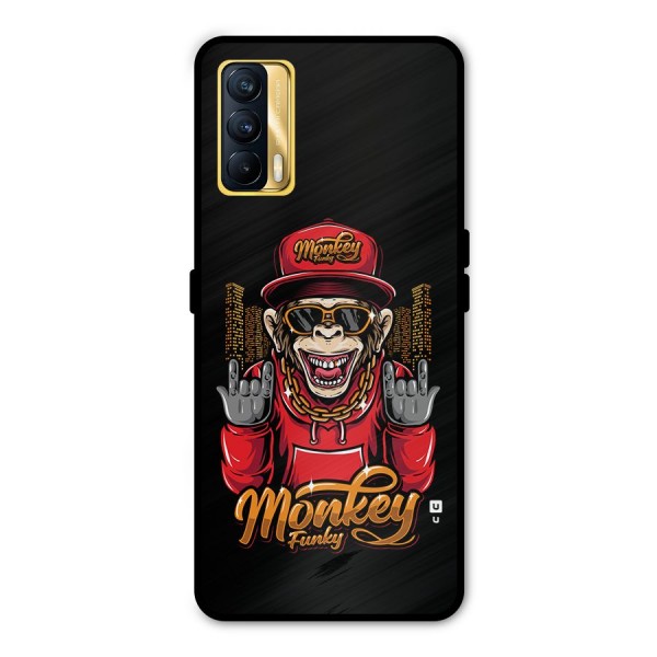 Hunky Funky Monkey Metal Back Case for Realme X7