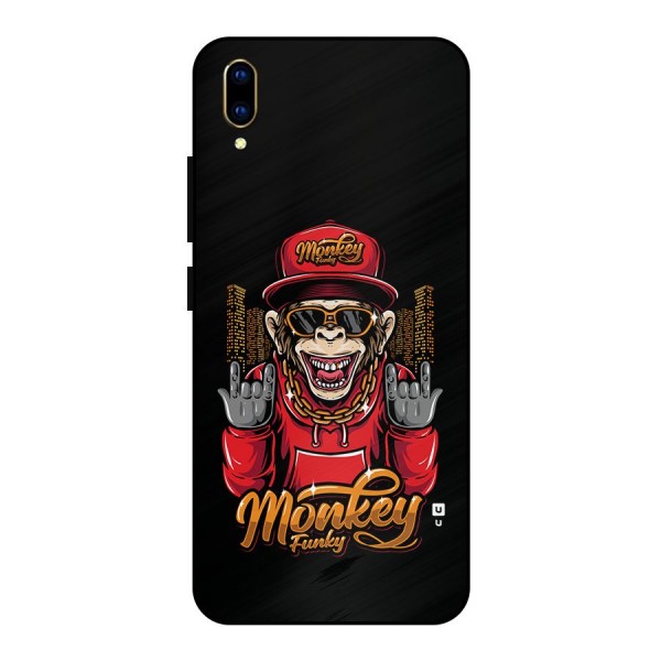 Hunky Funky Monkey Metal Back Case for Vivo V11 Pro