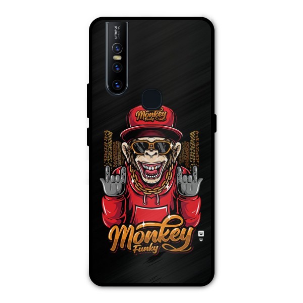 Hunky Funky Monkey Metal Back Case for Vivo V15