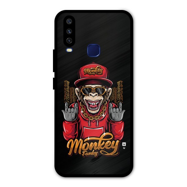 Hunky Funky Monkey Metal Back Case for Vivo V17