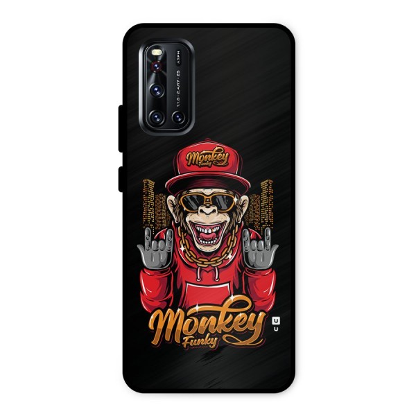 Hunky Funky Monkey Metal Back Case for Vivo V19