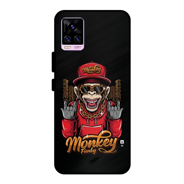 Hunky Funky Monkey Metal Back Case for Vivo V20 Pro