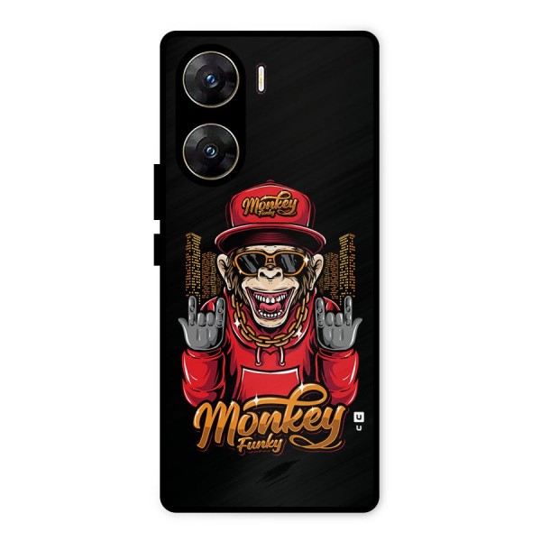 Hunky Funky Monkey Metal Back Case for Vivo V29e