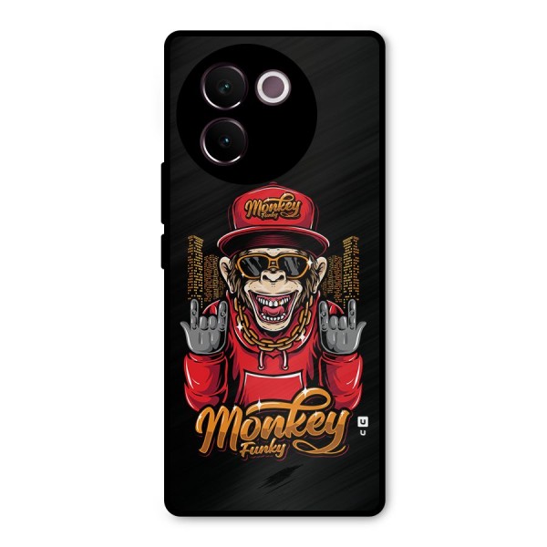 Hunky Funky Monkey Metal Back Case for Vivo V30e