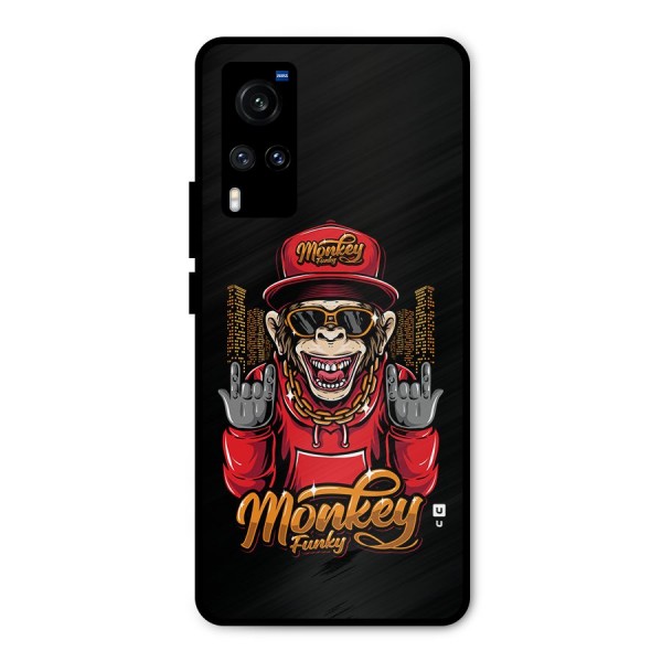 Hunky Funky Monkey Metal Back Case for Vivo X60