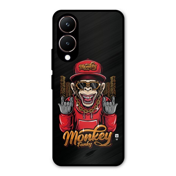 Hunky Funky Monkey Metal Back Case for Vivo Y28
