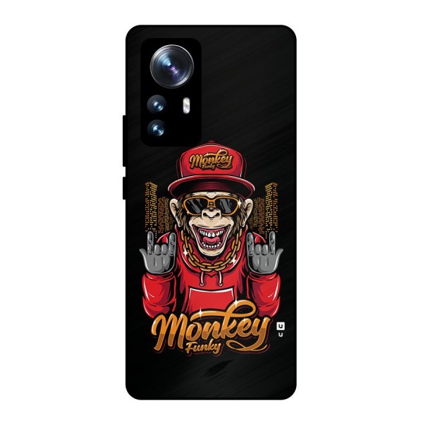 Hunky Funky Monkey Metal Back Case for Xiaomi 12 Pro