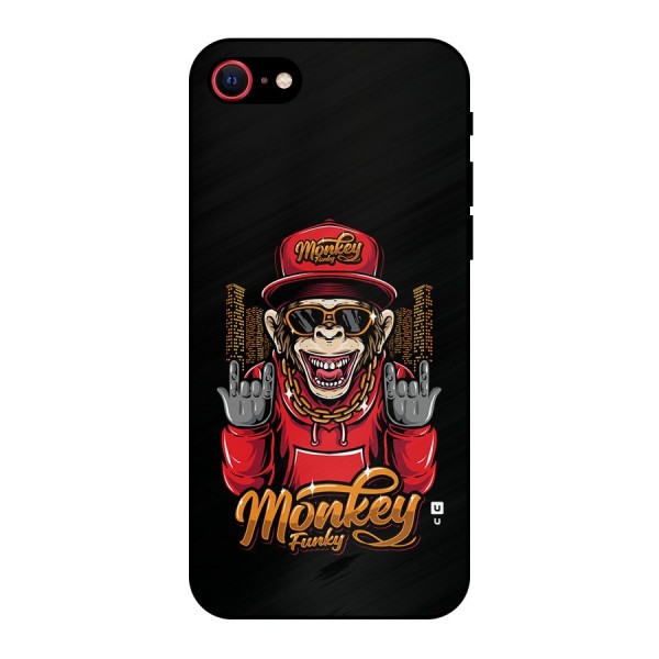 Hunky Funky Monkey Metal Back Case for iPhone 7