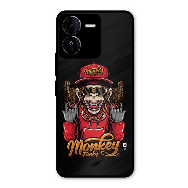 Hunky Funky Monkey Metal Back Case for iQOO Z9