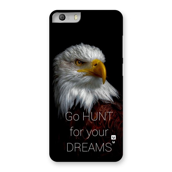 Hunt Your Dream Back Case for Canvas Knight 2