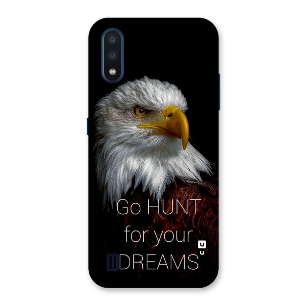 Hunt Your Dream Back Case for Galaxy M01