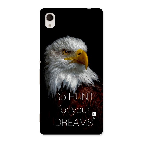 Hunt Your Dream Back Case for Xperia M4 Aqua