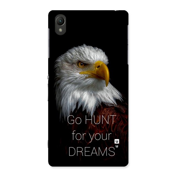 Hunt Your Dream Back Case for Xperia Z2