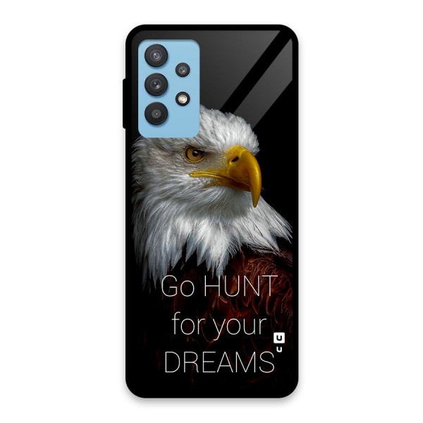 Hunt Your Dream Glass Back Case for Galaxy M32 5G