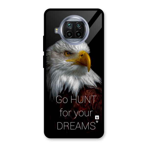 Hunt Your Dream Glass Back Case for Mi 10i