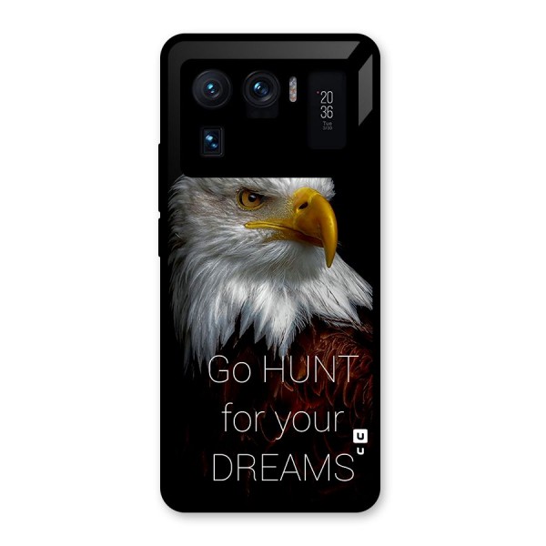 Hunt Your Dream Glass Back Case for Mi 11 Ultra