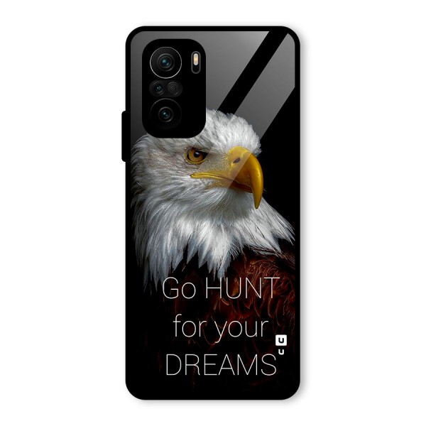 Hunt Your Dream Glass Back Case for Mi 11x