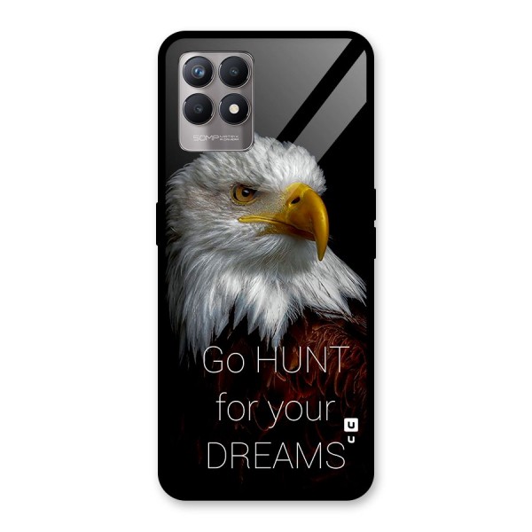 Hunt Your Dream Glass Back Case for Realme 8i