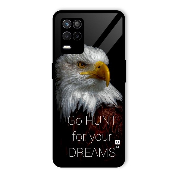 Hunt Your Dream Glass Back Case for Realme 8s 5G