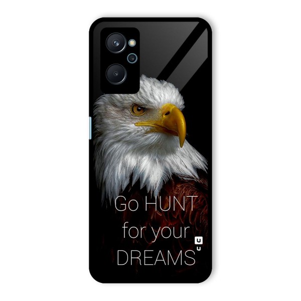 Hunt Your Dream Glass Back Case for Realme 9i