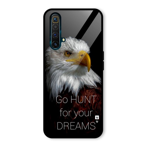 Hunt Your Dream Glass Back Case for Realme X3 SuperZoom