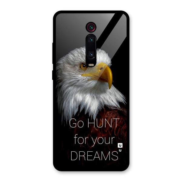 Hunt Your Dream Glass Back Case for Redmi K20 Pro